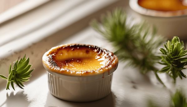 Crème brûlée sans crème fleurette : un dessert léger et savoureux